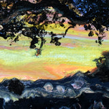 Wildflower Sunset Melody Original Painting Laura Milnor Iverson - Prints Available