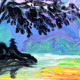 The Melody of the Rainbow Shore Original Painting Laura Milnor Iverson Official Site