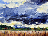 Mary's Peak in the Fall Original Painting Laura Milnor Iverson Official Site
