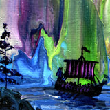 Onward Through the Sea Stacks Original Painting