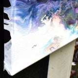 Sakura Shore Meditation Original Painting Laura Milnor Iverson Official Site