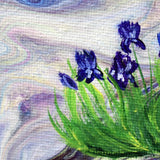 Sage and Sakura Original Painting Laura Milnor Iverson Official Site