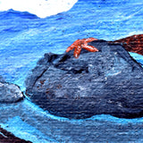 Sea, Sand and Starfish Original Painting Laura Milnor Iverson Official Site