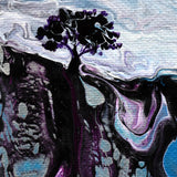 Twilight Trees on a Hill Original Painting Laura Milnor Iverson Official Site