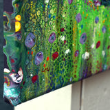 Between the Mountains and the Wildflowers Original Painting Laura Milnor Iverson Official Site