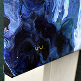 Melody of the Two Waterfalls Original Painting Laura Milnor Iverson