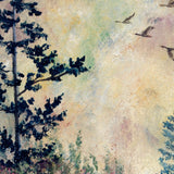 Enchanted Evening at Alsea Falls Original Painting Laura Milnor Iverson - Prints Available