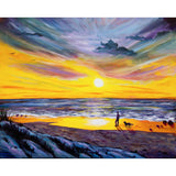 Memories of My Father Original Painting Laura Milnor Iverson Seascape