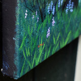 Little Squirrel in Big Leaf Maple Tree Original Painting Laura Milnor Iverson Official Site