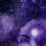 Star Buddha of Purple Patience Original Painting - Laura Milnor Iverson Official Site