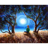 Fox Spirit Meditation Original Painting