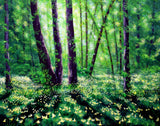 Fawn Lilies in Dappled Sunlight Original Painting - Prints Available