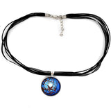 Brothers Under a Blue Moon Handmade Pendant Laura Milnor Iverson Official Site