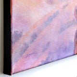Meditating Under a Jacaranda Tree Original Painting - SOLD - Prints Available