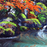 Heavenly Falls Original Painting Laura Milnor Iverson Official Site