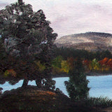 Los Gatos Lake Original Oil Painting - Laura Milnor Iverson Official Site