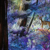 Sunlit Dawn in the Woods Original Painting Laura Milnor Iverson Official Site