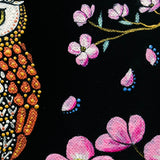 Owl in Dogwood Blossoms Original Painting - SOLD Prints Available