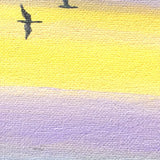 Geese at Twilight Original Painting Laura Milnor Iverson Official Site