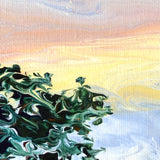 SOLD White Oak Tree in the Early Evening Original Painting - Prints Available