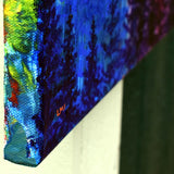 An Owl Lives in the Chakra Forest Original Painting - SOLD - Prints Available