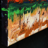 Grey Clouds Over Autumn Fields Original Painting Laura Milnor Iverson Official Site