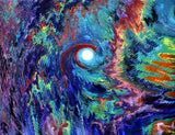 Firebird Swirling Creation Original Painting - Prints Available