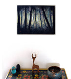 Morning Sun Breaking Through the Mist Original Painting Laura Milnor Iverson