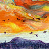 Rabbit by an Oregon Lake Original Painting - SOLD - Prints Available