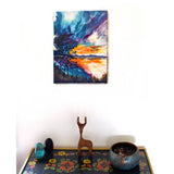 Rabbit by an Oregon Lake Original Painting - SOLD - Prints Available