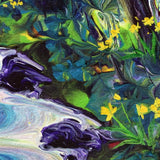 Spring in an Oregon Woodland Original Painting Laura Milnor Iverson Official Site
