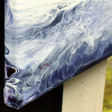 Sea Foam Under an Abalone Sky Original Painting Laura Milnor Iverson Official Site
