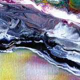 Waves Rolling Over Colorful Sands Original Painting Laura Milnor Iverson Official Site