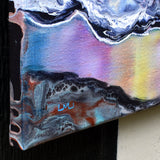 Waves Rolling Over Colorful Sands Original Painting Laura Milnor Iverson Official Site