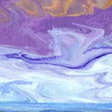 The Sky Dreams of Dragons Original Painting Laura Milnor Iverson