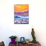 The Sky Dreams of Dragons Original Painting Laura Milnor Iverson