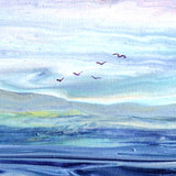 Gentle Twilight Over a Bay Original Painting Laura Milnor Iverson Official Site