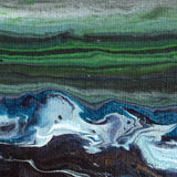 Moody Afternoon at the Shore Original Painting Laura Milnor Iverson Official Site