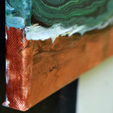 The Malachite Sea Original Painting - Laura Milnor Iverson Official Site