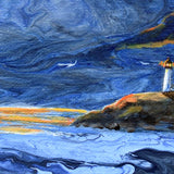Stormy Sunset in Newport Original Painting - Prints Available