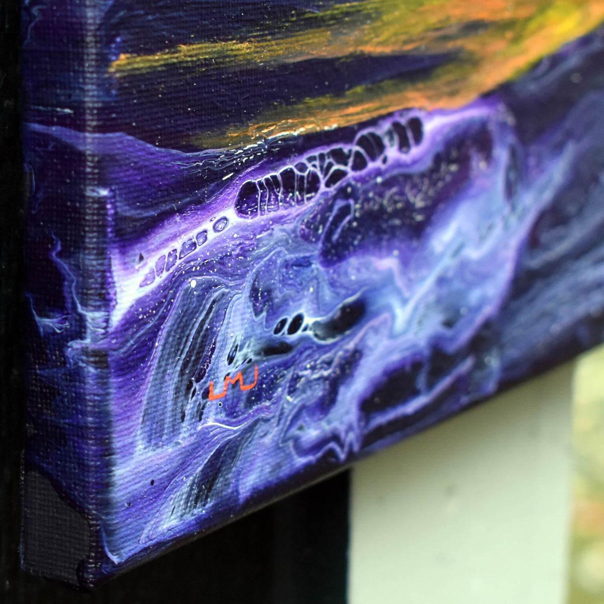 Foam on the Twilight Sea Original Painting Laura Milnor Iverson Offici