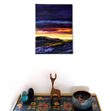 Foam on the Twilight Sea Original Painting Laura Milnor Iverson Official Site