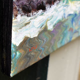 Seagulls in Sunset Rain Original Painting Laura Milnor Iverson Official Site