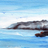 Here By the Sea and Sand Original Painting Laura Milnor Iverson Official Site
