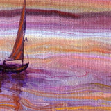 Sailing On into the Sunset Sea Original Painting Laura Milnor Iverson Official Site