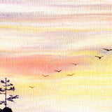 Dawn at Siletz Bay Original Painting - Laura Milnor Iverson Official Site