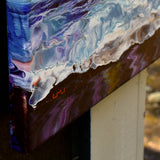 Sea Stack in the Electric Twilight Original Painting Laura Milnor Iverson Official Site