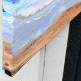 Seagulls Soar Above the Surf Original Painting - SOLD - Prints Available