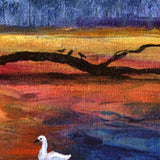 Wetlands Under Mary's Peak Original Painting Laura Milnor Iverson Official Site
