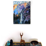 On the Way to the Temple Original Painting Laura Milnor Iverson